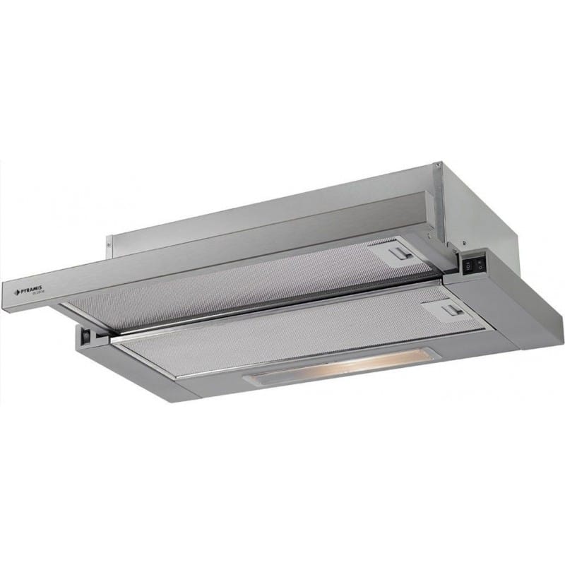 ΣΥΡΟΜΕΝΟΙ ΑΠΟΡΡΟΦΗΤΗΡΕΣ PYRAMIS POWER SLIM INOX 60CM 065032901 ΕΩΣ 12 ΔΟΣΕΙΣ