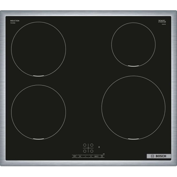 BOSCH PIE645BB5E Επαγωγική Εστία Αυτόνομη 58.3x51.3cm ΕΩΣ 12 ΔΟΣΕΙΣ