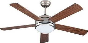 ΑΝΕΜΙΣΤΗΡΕΣ ΟΡΟΦΗΣ EUROLAMP 147-29006 ΜΕ 1 ΦΩΣ ΑΝΤΙΚΕ ΜΠΡΟΝΖΕ ΜΕ ΚΟΝΤΡΟΛ - 65W ΕΩΣ 12 ΔΟΣΕΙΣ