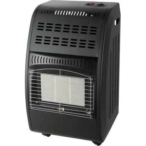 EUROLAMP 147-29676 Σομπα Υγραεριου Μαυρη 4.2Kw Οβαλ ΕΩΣ 12 ΔΟΣΕΙΣ