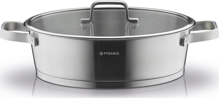 ΣΩΤΕΖΑ PYRAMIS STEEL LINE 30CM INOX 014006201 ΕΩΣ 12 ΔΟΣΕΙΣ