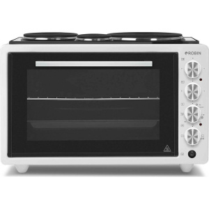 ROBIN ZK-35 Ηλεκτρικό Φουρνάκι 42lt με 3 Εστίες ΕΩΣ 12 ΔΟΣΕΙΣ