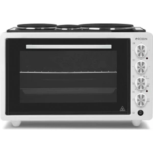 ROBIN ZK-35 Ηλεκτρικό Φουρνάκι 42lt με 3 Εστίες ΕΩΣ 12 ΔΟΣΕΙΣ