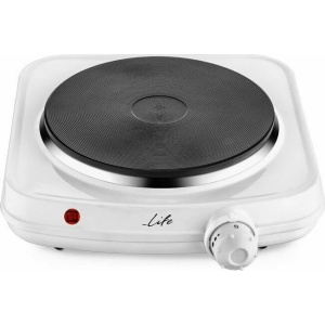 LIFE Perfect Cook 221-0184 Επιτραπέζια Εστία Εμαγιέ Μονή Λευκή ΕΩΣ 12 ΔΟΣΕΙΣ