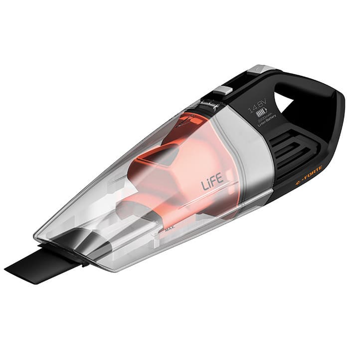 Life e-FORTE Επαναφορτιζόμενο Σκουπάκι Χειρός 14.8V Μαύρο (221-0240) (ΕΩΣ 12 ΔΟΣΕΙΣ) - Image 2