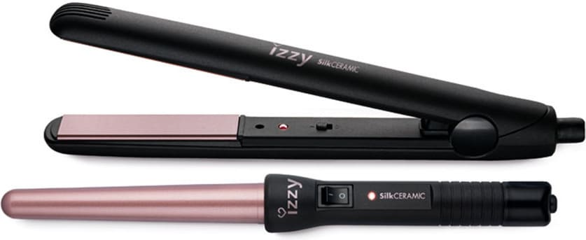 IZZY Silk Ceramic Set (223234) Πρέσα Μαλλιών με Κεραμικές Πλάκες ΕΩΣ 12 ΔΟΣΕΙΣ