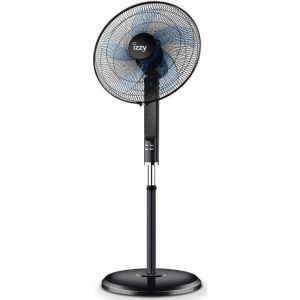 ΙΖΖΥ (223433) IZ-9004 Ανεμιστήρας Ορθοστάτης 70W Διαμέτρου 46cm με Τηλεχειριστήριο ΕΩΣ 12 ΔΟΣΕΙΣ