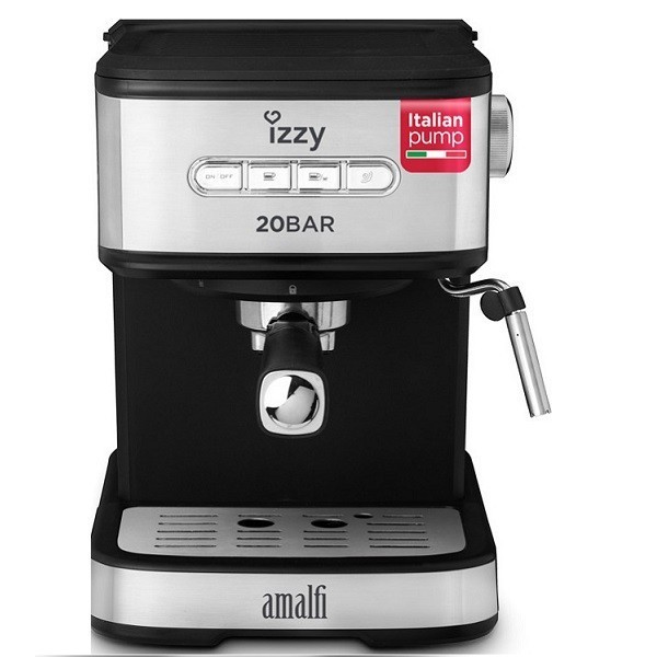 IZZY AMALFI IZ-6004 (223701) Μηχανή Espresso 20bar 1000W ΕΩΣ 12 ΔΟΣΕΙΣ