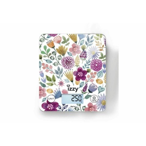 ΙΖΖΥ (223878) Floral IZ-7007 Ψηφιακή Ζυγαριά Κουζίνας 1gr/10kg Πολύχρωμη ΕΩΣ 12 ΔΟΣΕΙΣ