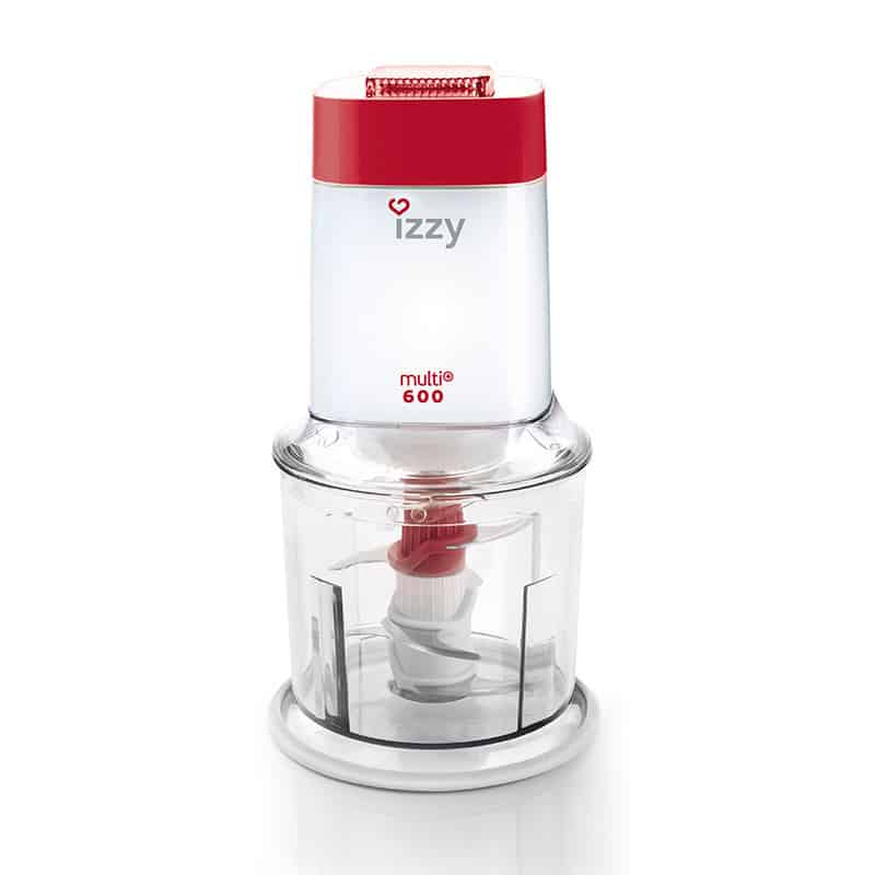 ΙΖΖΥ (223930) Multi 600 Red Πολυκόπτης Multi 600W με Δοχείο 600ml ΕΩΣ 12 ΔΟΣΕΙΣ