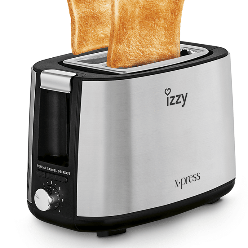 IZZY (223946) IZ-9100 Φρυγανιέρα Inox X-Press ΕΩΣ 12 ΔΟΣΕΙΣ - Image 2