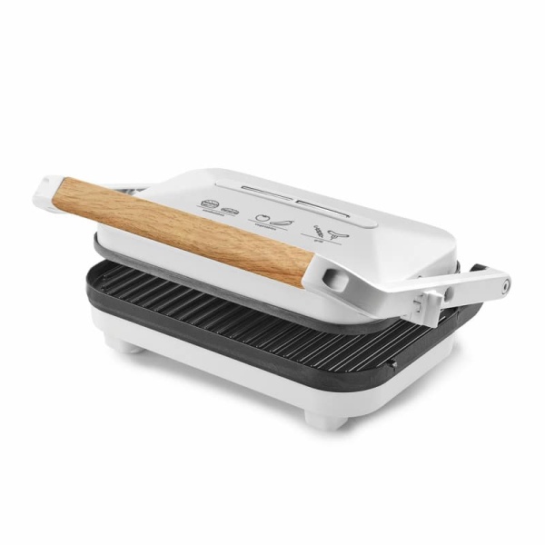 Izzy IZ-2013 224145 Τοστιέρα για 2 Τοστ 1300W Λευκή ΕΩΣ 12 ΔΟΣΕΙΣ - Image 2