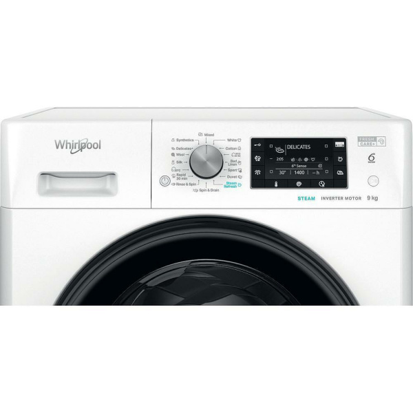 Whirlpool FFD 9489 BV Πλυντήριο Ρούχων 9kg 1400 Στροφών ΕΩΣ 12 ΔΟΣΕΙΣ - Image 4