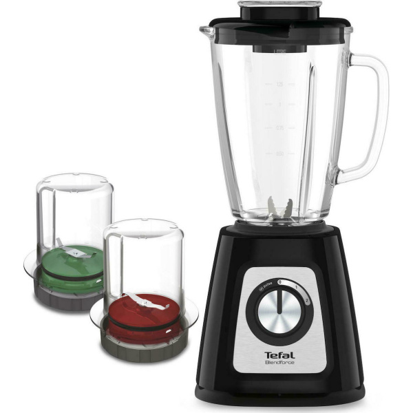 Tefal BL4388 Μπλέντερ με Γυάλινη Κανάτα 1.75lt 800W Μαύρο ΕΩΣ 12 ΔΟΣΕΙΣ
