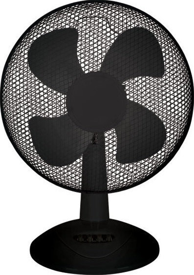 ΑΝΕΜΙΣΤΗΡΑΣ ΕΠΙΤΡΑΠΕΖΙΟΣ ΜΑΥΡΟΣ Φ40 55W 147-29054 ΕΩΣ 12 ΔΟΣΕΙΣ