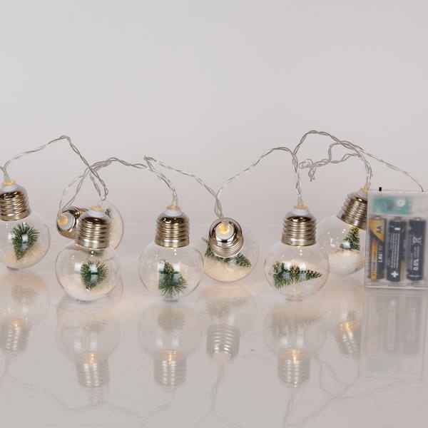ΣΕΙΡΑ, 10 LED 5mm, ΛΑΜΠΑ ΜΕ ΧΡΙΣΤΟΥΓΕΝΝΙΑΤΙΚΟ ΔΕΝΤΡΟ, ΜΠΑΤΑΡΙΑΣ 3xAA, ΧΡΟΝΟΔΙΑΚΟΠΤΗ, ΔΙΑΦΑΝΟ PVC ΚΑΛΩΔΙΟ, ΘΕΡΜΟ ΛΕΥΚΟ LED, ΑΝΑ 15cm, ΠΡΟΕΚΤΑΣΗ ΠΑΡΟΧΗΣ 30cm, IP20