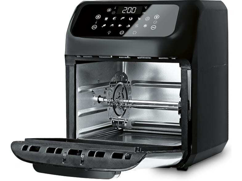 IZZY IZ-8205 Φριτέζα Αέρος με Αποσπώμενο Κάδο 12lt Ασημί (224050) ΕΩΣ 12 ΔΟΣΕΙΣ - Image 8