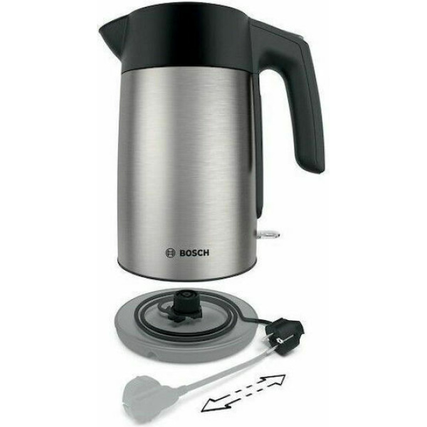 Bosch TWK7L460 Βραστήρας 1.7lt 2400W Inox-Black - Image 3