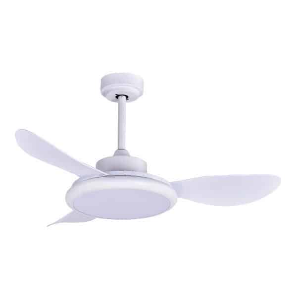 EUROLAMP 300-25037 ΑΝΕΜΙΣΤΗΡΑΣ ΟΡΟΦΗΣ ΛΕΥΚΟΣ ΜΕ LED ΦΩΣ ΚΑΙ ΚΟΝΤΡΟΛ Φ107 DC 35W ΕΩΣ 12 ΔΟΣΕΙΣ