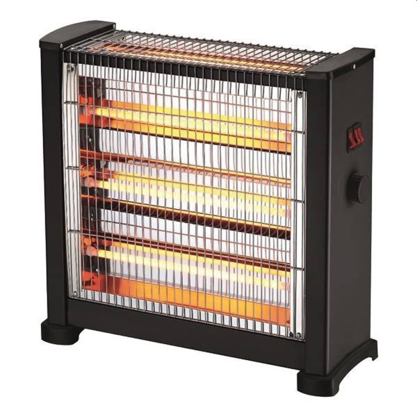 Eurolamp 300-80007 Σόμπα Χαλαζία με Θερμοστάτη 2800W (ΕΩΣ 12 ΔΟΣΕΙΣ)