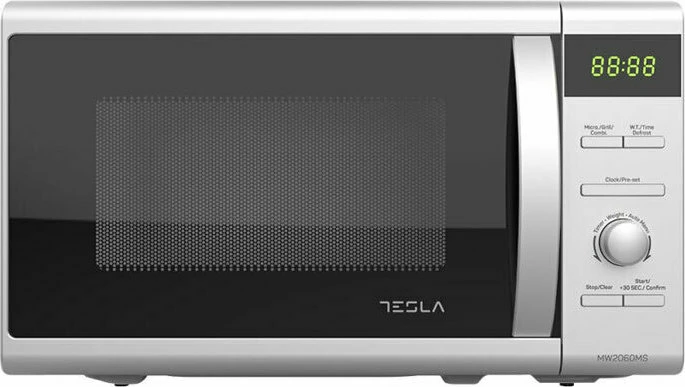 Tesla MW2060MS Φούρνος Μικροκυμάτων με Grill 20lt Γκρι ΕΩΣ 12 ΔΟΣΕΙΣ