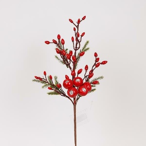 ΚΛΑΔΙ ΜΕ CRANBERRIES KAI BERRIES, 48cm