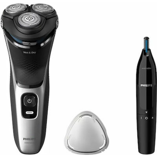 Philips S3143/02 Ξυριστική Μηχανή Προσώπου Επαναφορτιζόμενη ΕΩΣ 12 ΔΟΣΕΙΣ - Image 2