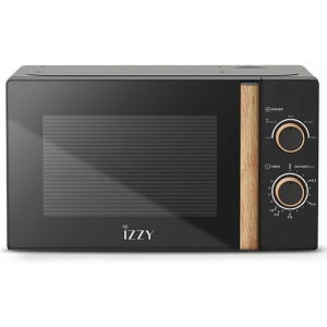 Izzy IZ-8006 Φούρνος Μικροκυμάτων 20lt Μαύρος ΕΩΣ 12 ΔΟΣΕΙΣ