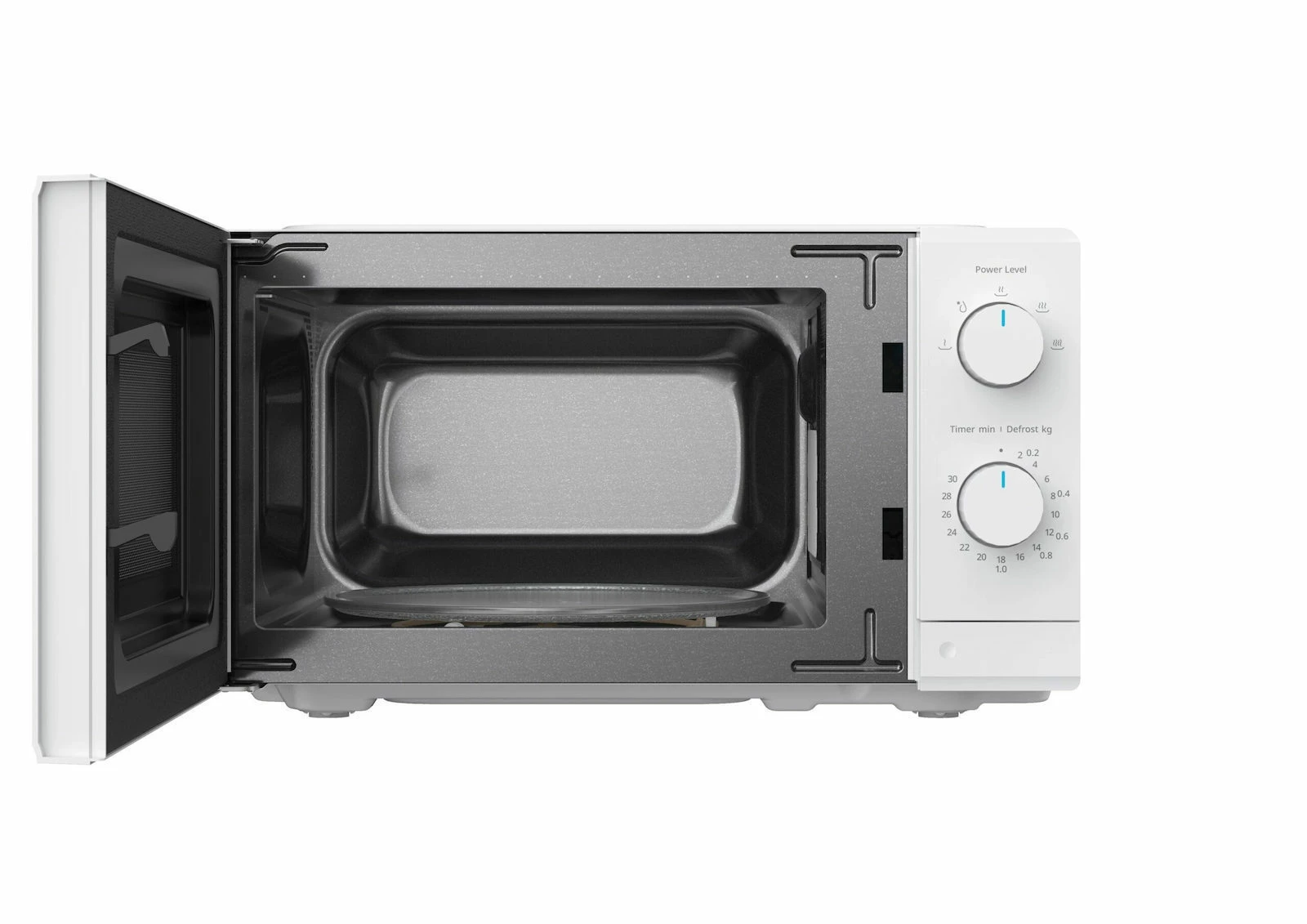 Midea MD-MP012MK-WH Φούρνος Mικροκυμάτων 19lt Λευκός ΕΩΣ 12 ΔΟΣΕΙΣ - Image 2