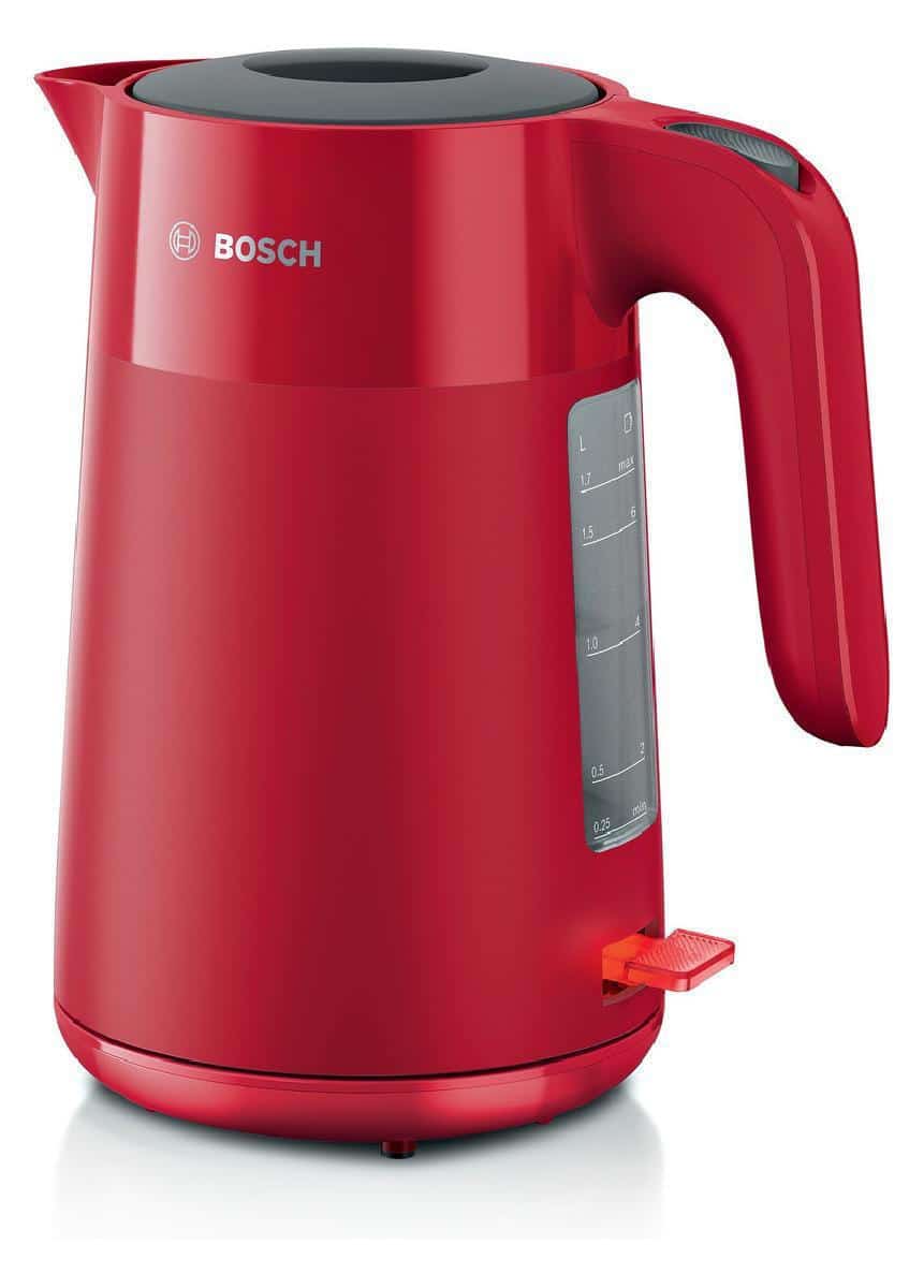 Bosch TWK2M164 Βραστήρας 1.7lt 2400W Κόκκινος ΕΩΣ 12 ΔΟΣΕΙΣ