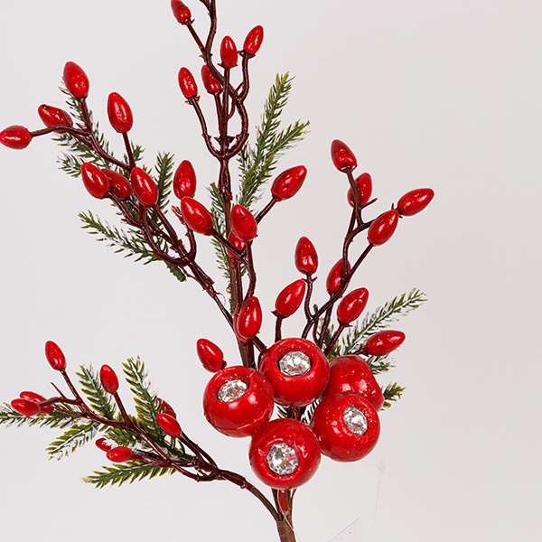 ΚΛΑΔΙ ΜΕ CRANBERRIES KAI BERRIES, 48cm - Image 2