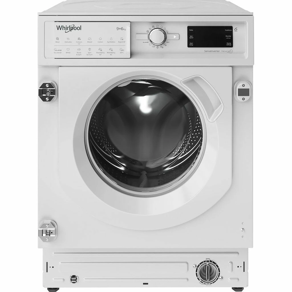 Whirlpool Εντοιχιζόμενο BI WDWG 961485 EU Πλυντήριο Στεγνωτήριο 9-6 κιλών 1400 Στροφών