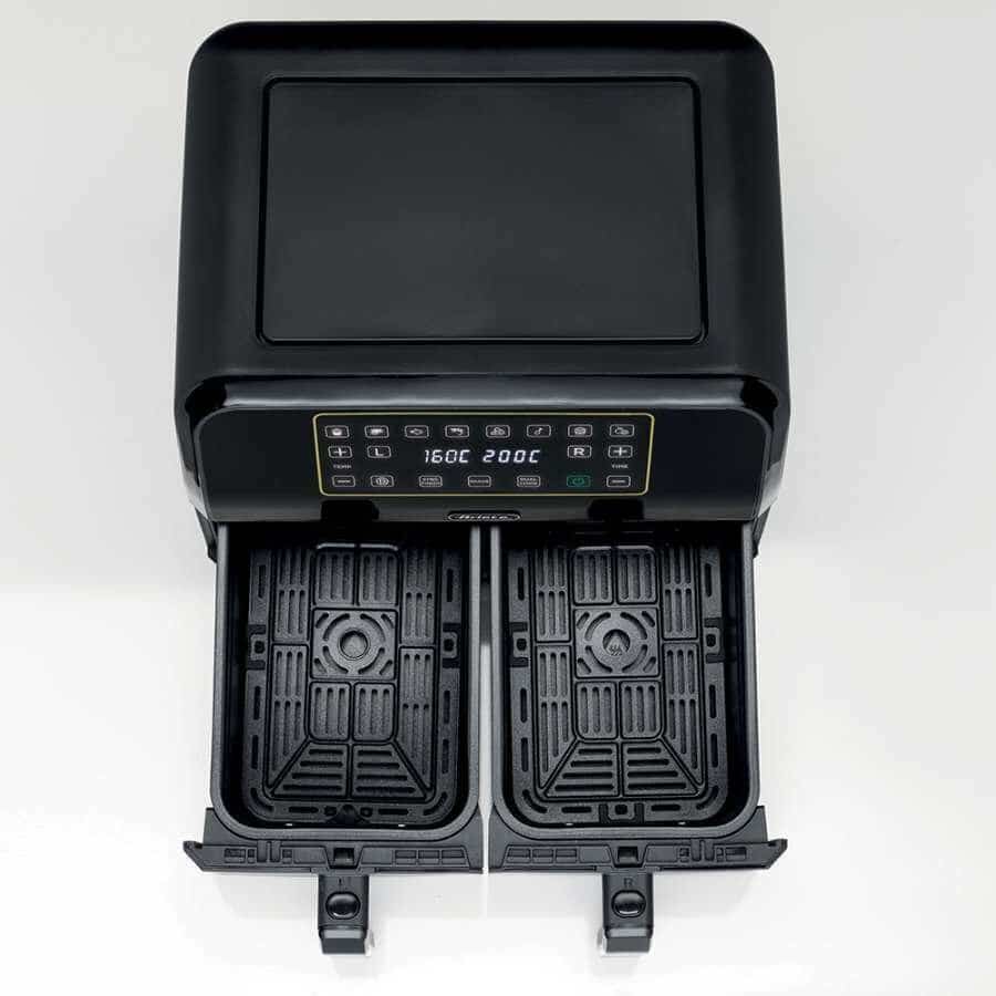 ARIETE Airy Fryer Dual 4623 Φριτέζα Αέρος με Αποσπώμενο Κάδο 8lt Μαύρη ΕΩΣ 12 ΔΟΣΕΙΣ - Image 2