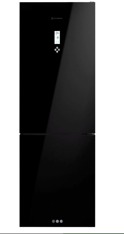 MORRIS B18614EWX Ψυγειοκαταψύκτης 331lt Total NoFrost Υ186xΠ59.5xΒ65εκ. Μαύρο ΕΩΣ 12 ΔΟΣΕΙΣ