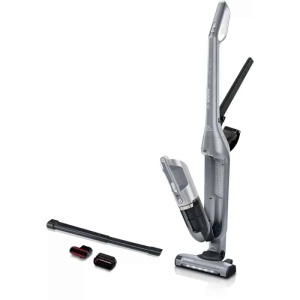 BOSCH BCH3K2301 Επαναφορτιζόμενη Σκούπα Stick 21.6V Ασημί ΕΩΣ 12 ΔΟΣΕΙΣ