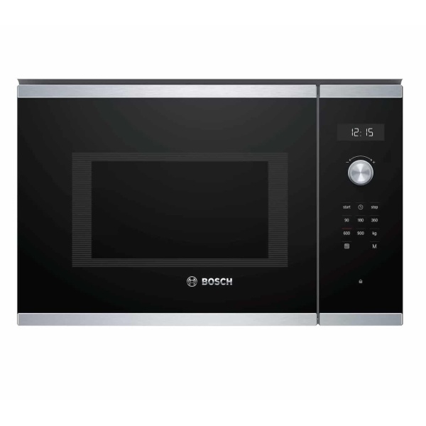 Bosch BFL554MS0 Εντοιχιζόμενος Φούρνος Μικροκυμάτων 25lt Μαύρος ΕΩΣ 12 ΔΟΣΕΙΣ