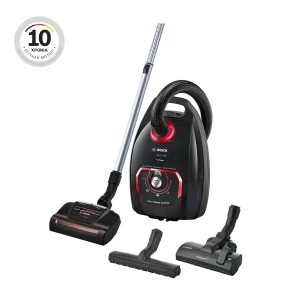 BOSCH BGL8POW2 Ηλεκτρική Σκούπα 650W με Σακούλα 5lt Μαύρη ΕΩΣ 12 ΔΟΣΕΙΣ