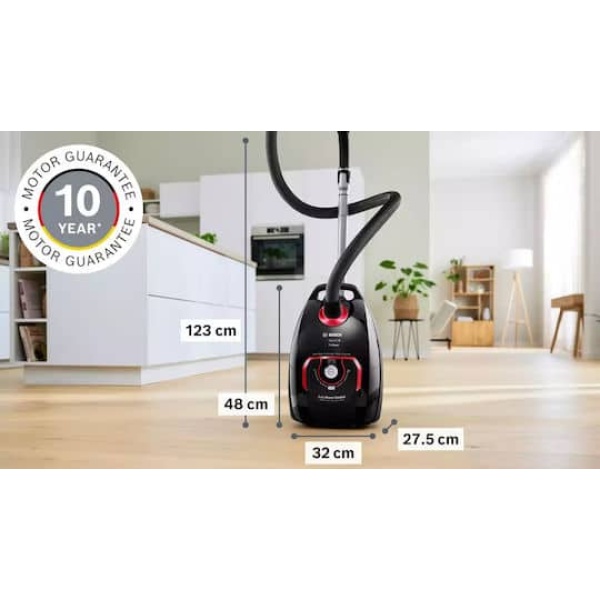 Bosch BGL8POW3A Ηλεκτρική Σκούπα 890W με Σακούλα 5lt Μαύρη - Image 8