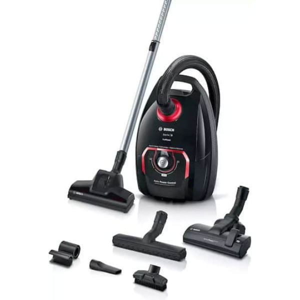 Bosch BGL8POW3A Ηλεκτρική Σκούπα 890W με Σακούλα 5lt Μαύρη