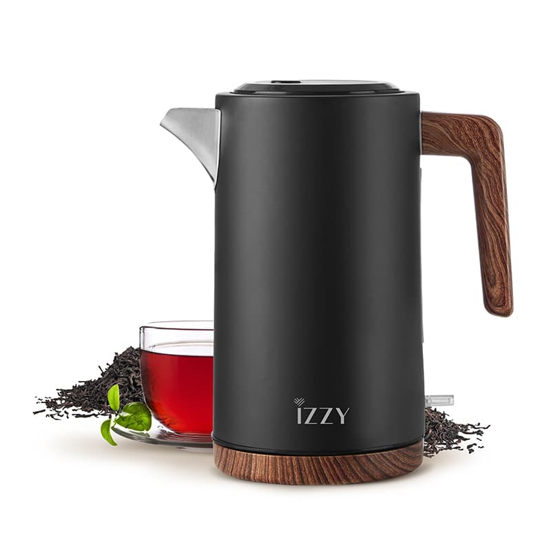 IZZY IZ-3016 ΒΡΑΣΤΗΡΑΣ WOODEN ΜΑΥΡΟΣ 224128 ΕΩΣ 12 ΔΟΣΕΙΣ - Image 2