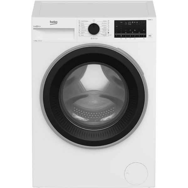 Beko Πλυντήριο Ρούχων 10kg με Τεχνολογία Ατμού 1200 Στροφών BM3WFU410215W