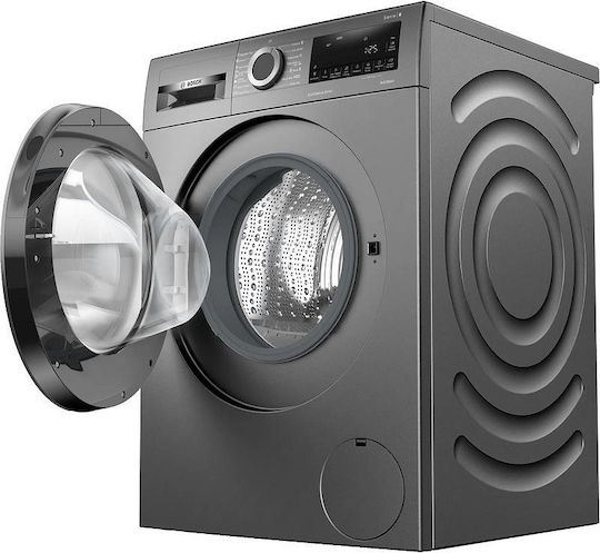 Bosch WGG2440REU Πλυντήριο Ρούχων 9kg με Τεχνολογία Ατμού 1400 Στροφών Iron Assist Γκρι - Image 5