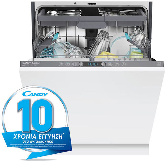 Candy Πλήρως Εντοιχιζόμενο Πλυντήριο Πιάτων με Wi-Fi για 13 Σερβίτσια Π59.7xY81.8εκ. CI3C6F1A1