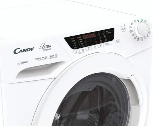 Candy Ultra Hygiene Πλυντήριο Ρούχων 11kg με Τεχνολογία Ατμού 1400 Στροφών Smart Touch HES14114TWM5/1-S - Image 4