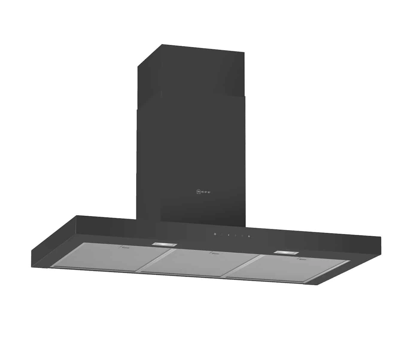 NEFF D94BHM1S5 Απορροφητήρας Τζάκι Καμινάδα 90 εκ. Μαύρος ΕΩΣ 12 ΔΟΣΕΙΣ