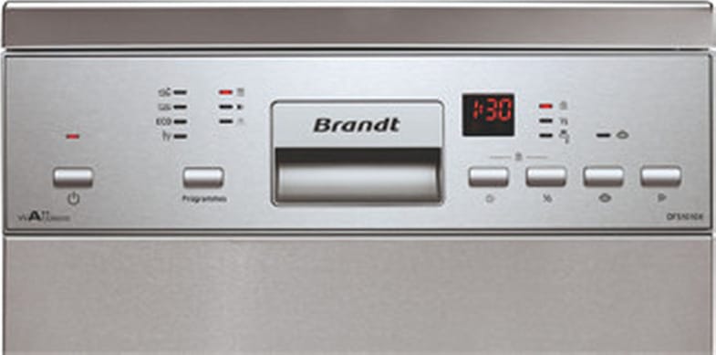 BRANDT DFS1010X Πλυντήριο Πιάτων για 10 Σερβίτσια Π44.8xY84.5εκ. Inox E ΕΩΣ 12 ΔΟΣΕΙΣ - Image 2