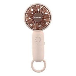 Eurolamp Ανεμιστηράκι Χειρός USB Ροζ 300-20545