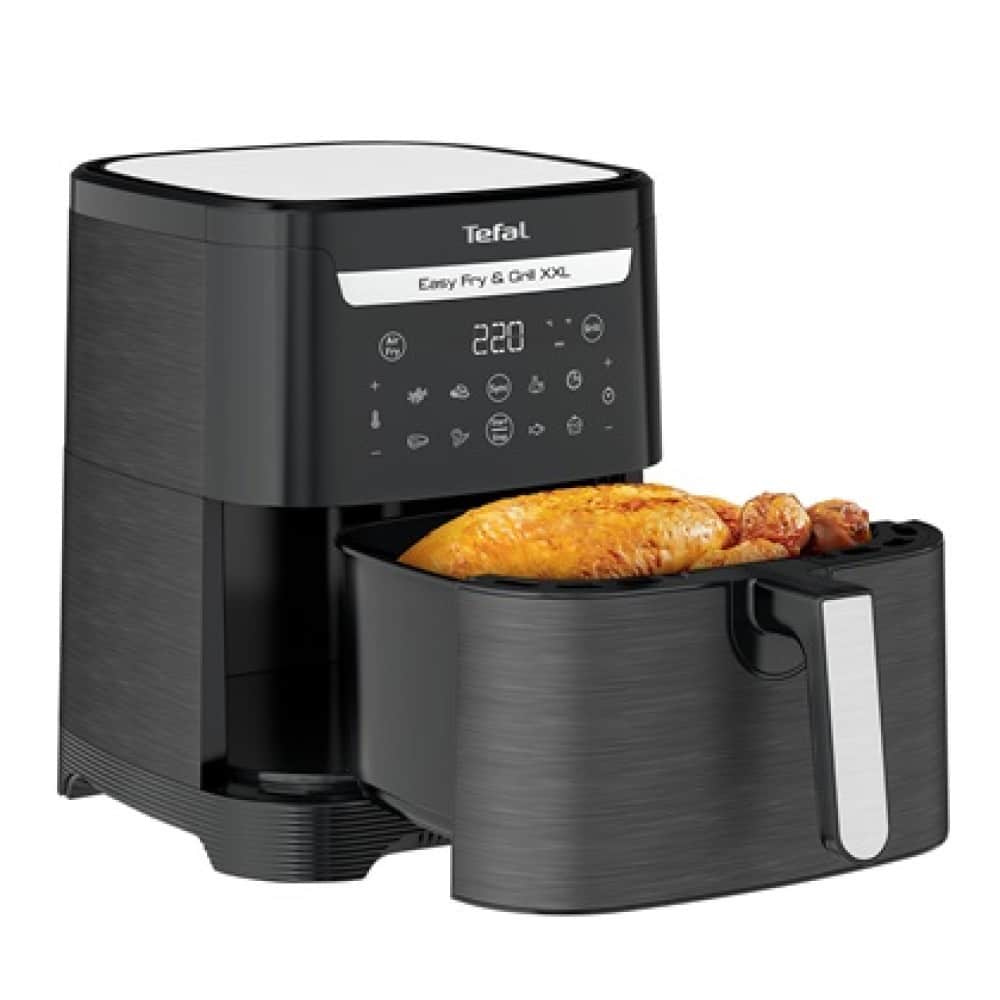 Φριτέζα Αέρος Tefal EY8018 Easy Fry με Αποσπώμενο Κάδο 6.5lt Μαύρη ΕΩΣ 12 ΔΟΣΕΙΣ - Image 2