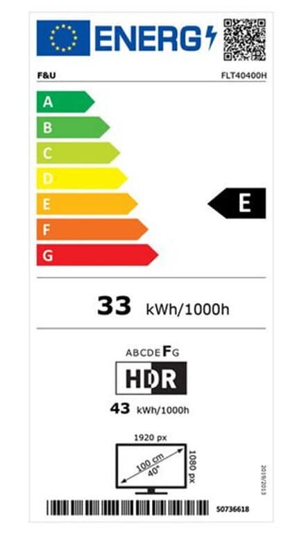 F&U Smart Τηλεόραση 40" Full HD LED FLT40400H HDR (2024) (ΕΩΣ 12 ΔΟΣΕΙΣ) - Image 2