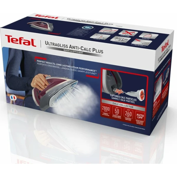 TEFAL FV6840 Σίδερο Ατμού 2800W με Συνεχόμενη Παροχή 50gr/min ΕΩΣ 12 ΔΟΣΕΙΣ - Image 2